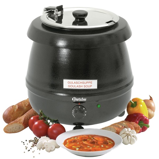 [BAR-100054] Suppentopf de Luxe elektrisch 9 Liter Bartscher
