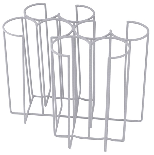 [CTO-2527/008] Tassenstapler 8 Röhren, aus verschweißtem kunststoffummanteltem Stahldraht