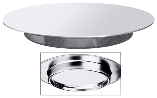[CTO-777/300] Tortenplatte aus Edelstahl 18/10