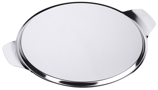 [CTO-633/300] Tortenplatten aus Edelstahl mit zwei Griffen