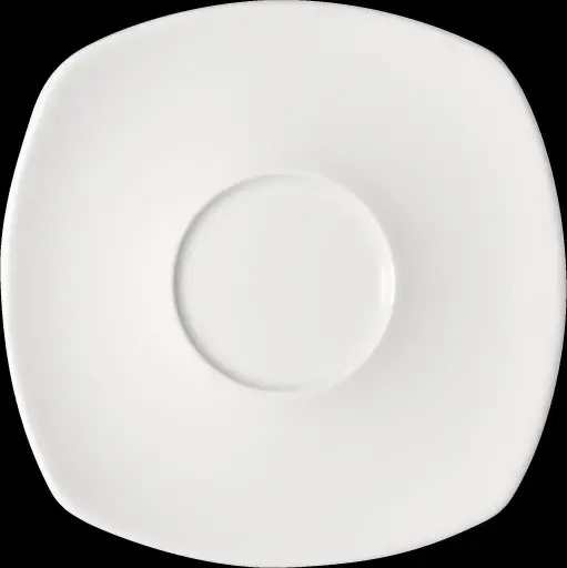 [BAU-6 71 7118 1] Untertasse, quadratisch OPTIONS Bauscher