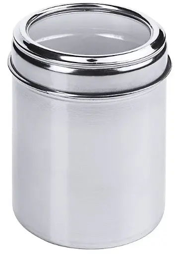Vorratsdosen mit Sichtdeckel aus Edelstahl 18/10