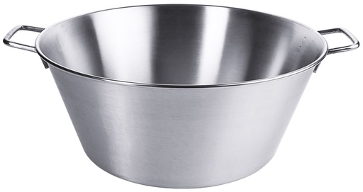 Wannen rund aus Edelstahl 18/10