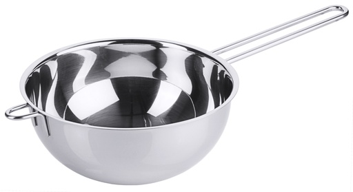 Wasserbad-Schüsseln mit Drahtgriff aus Edelstahl 18/10