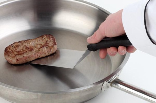 [APS-88941] Bratenwender mit flexibler Edelstahl-Klinge und rutschfestem Griff 