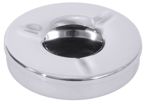 [CTO-215/120] Windaschenbecher rund ∅ 11cm aus Edelstahl