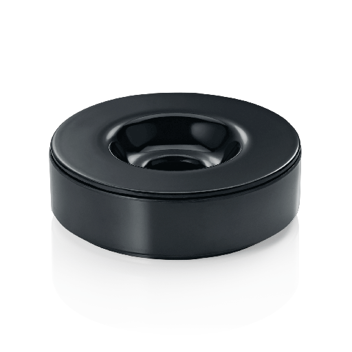 [WAS-1118127] Windaschenbecher Ø 10cm schwarz aus Melamin