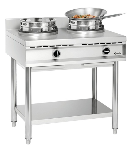 [BAR-1052103] Wok-Herd, 3 Brenner Bartscher