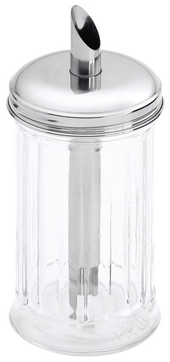 [CTO-334/300] Zuckerdose Contacto 0,3 Liter aus geriffeltem Pressglas