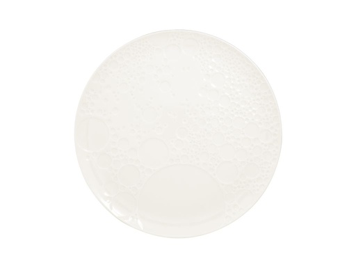 Teller CREATE flach, rund mit Relief RAK Porzellan
