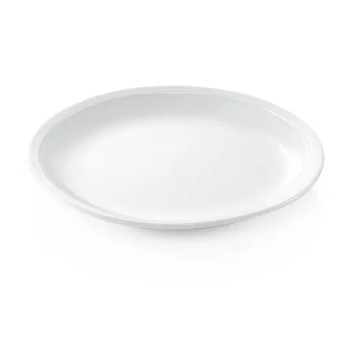 Coupteller flach aus Porzellan