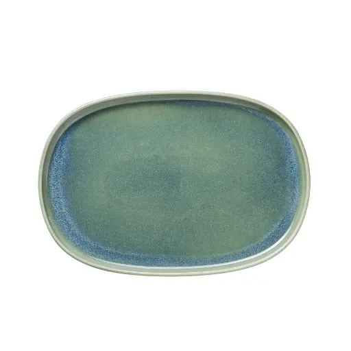 [WAS-452302033] Platte ONE MYRTLE GREEN Werner a Schulz 33 x 23cm