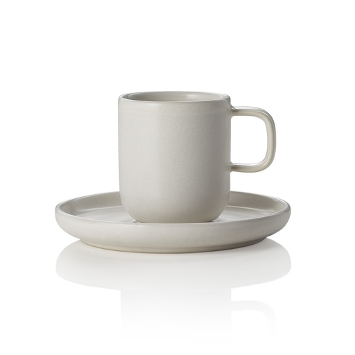 [WAS-452404009] Espresso- und Untertasse ONE LIGHT ROCK Werner a Schulz 90ml