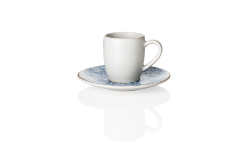 [WAS-472704008] Espresso- und Untertasse COUPE ARCTIC Werner a Schulz 80ml