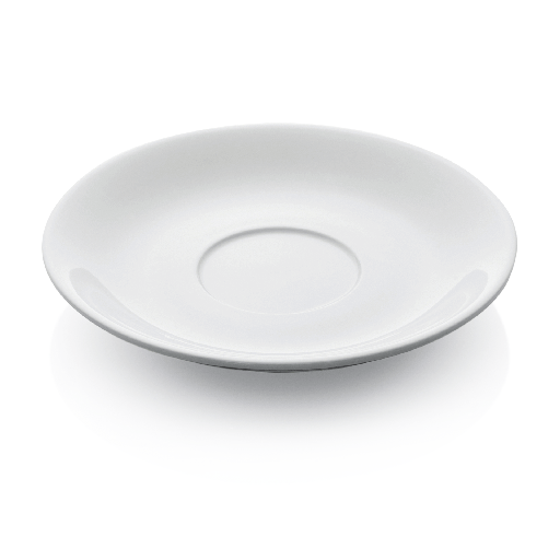 [WAS-4999005] Caffé Latte Untertasse ITALIA WHITE, 17cm