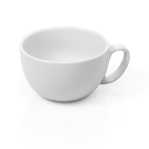 [WAS-4999035] Caffé Latte Tasse ITALIA WHITE, 350ml
