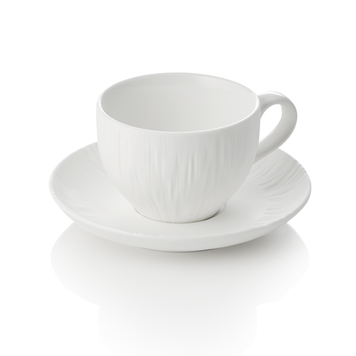 [WAS-4850720] Cappuccino-Tasse mit Untertasse MAYA SHIRO Werner a Schulz 0,2L