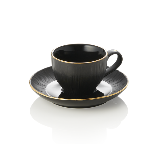 [WAS-4851708] Espressotasse mit Untertasse MAYA KURO, 0,08L