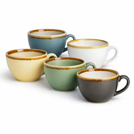 Kaffeetassen Olympia Kiln 23cl farbig